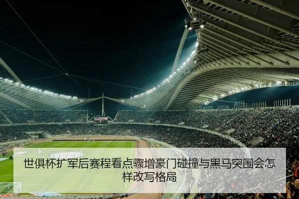 世俱杯扩军后赛程看点骤增豪门碰撞与黑马突围会怎样改写格局